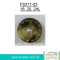 (st#P2211-03-4HS) 4-holes resin buttons for garments